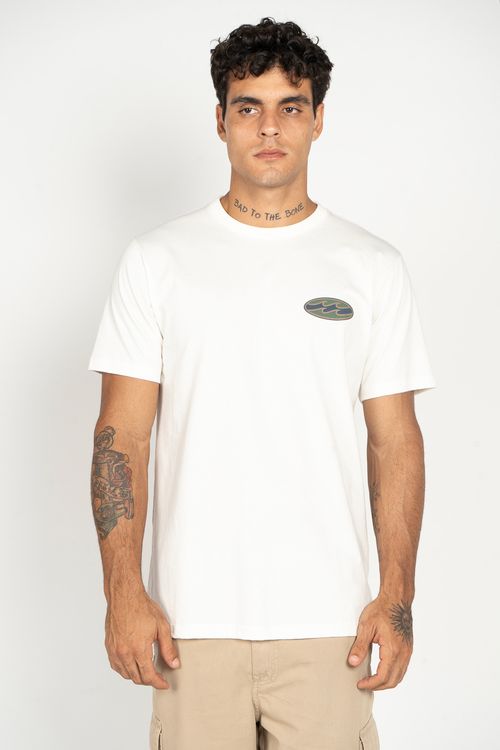 Camiseta Billabong M/C Double Spread Off White