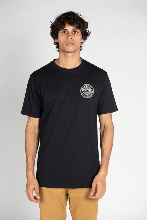 Camiseta Billabong M/C Rotor Preto