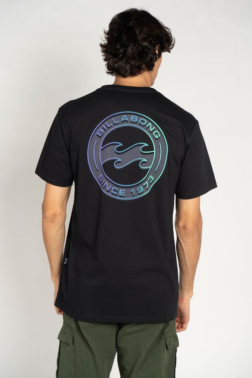 Camiseta Billabong M/C Hollow Preto