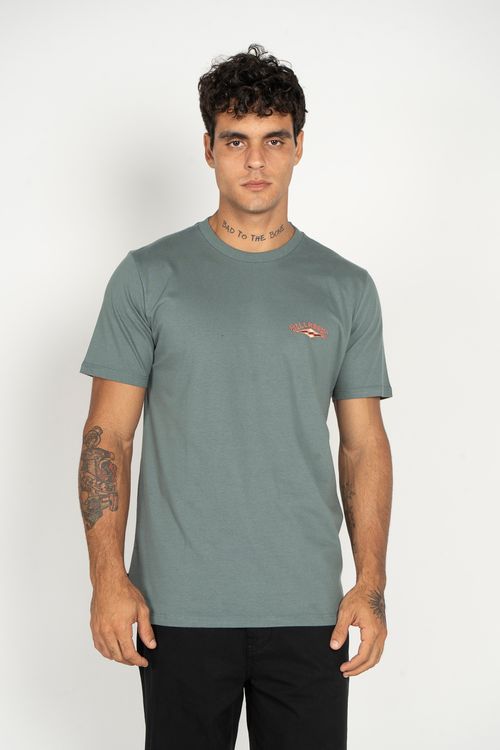 Camiseta Billabong M/C Dreamy Places Australia Verde Escuro