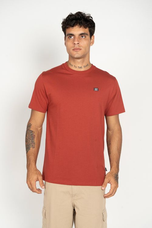 Camiseta Billabong M/C Icon Patch Vinho