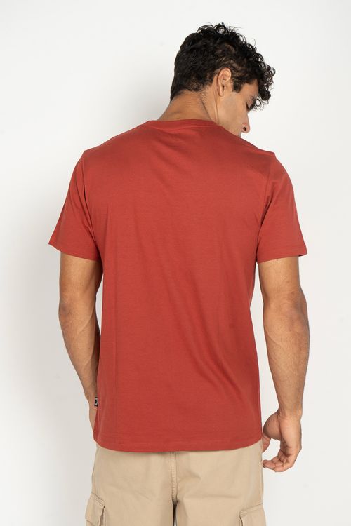 Camiseta Billabong M/C Icon Patch Vinho