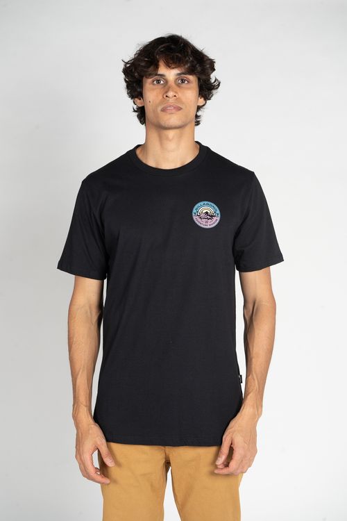 Camiseta Billabong M/C Rockies Preto