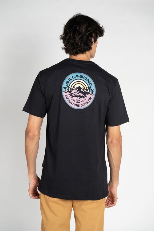 Camiseta Billabong M/C Rockies Preto