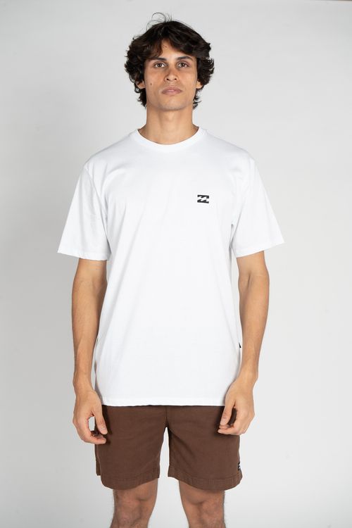 Camiseta Billabong M/C 2Pk Nuclear Font Branco/Preto