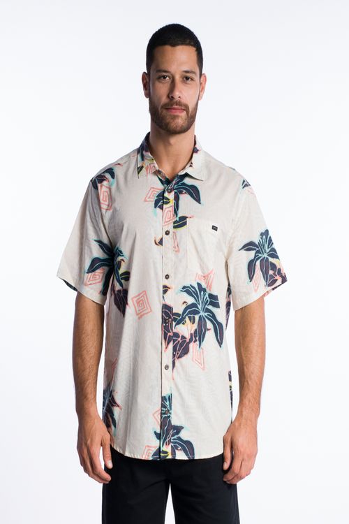 Camisa Billabong M/C Sundays Ss Bone