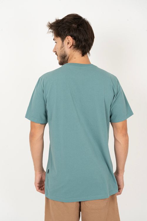 Camiseta Billabong M/C Bracket Wave Verde