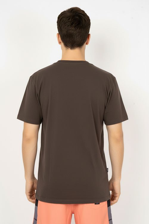 Camiseta Billabong M/C Spec 73 I Tn Marrom Escuro