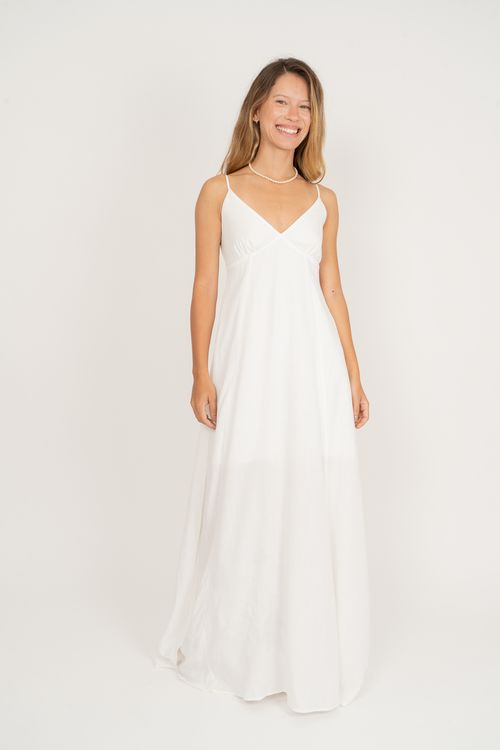 Vestido Billabong Summer Shine Off White