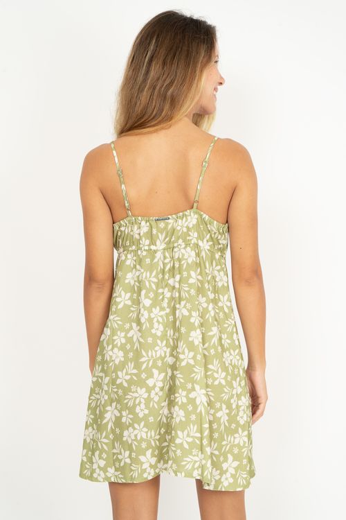 Vestido Billabong Last Sunset Mini Verde