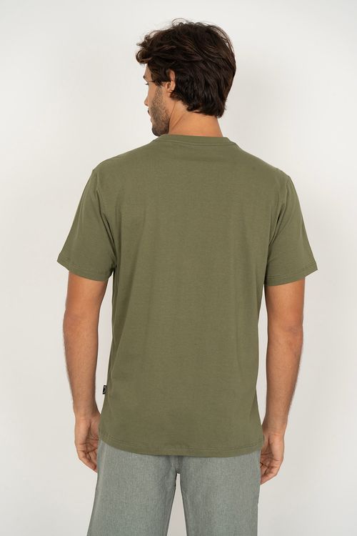 Camiseta Billabong M/c Small Arch Verde Militar