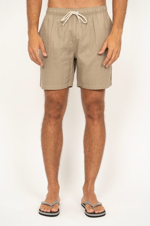 Bermuda Billabong Larry Layback Linen Cáqui