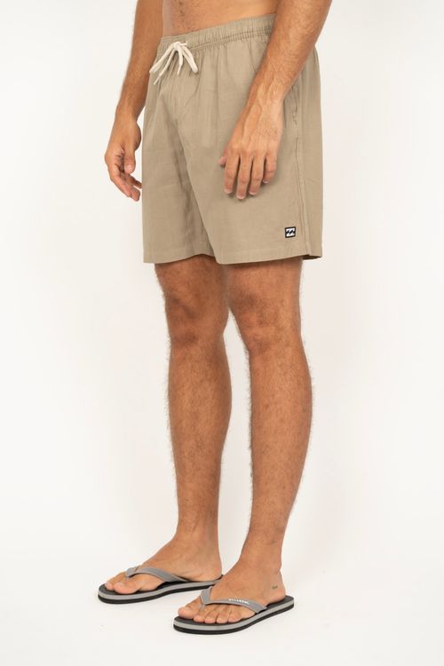 Bermuda Billabong Larry Layback Linen Cáqui